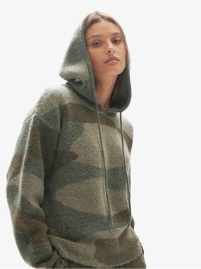 HOLDEN Unisex wool hoodie sweater. Grey. NWT. Never worn. One Size.